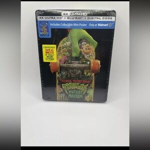 Teenage Mutant Ninja Turtles: Mutant Mayhem (4K UHD + Blu-Ray) Walmart Steelbook
